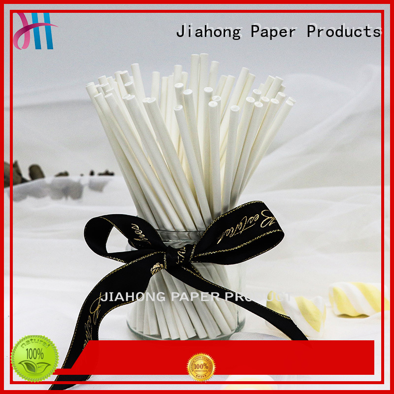 Jiahong clean extra long lollipop sticks printed for lollipop