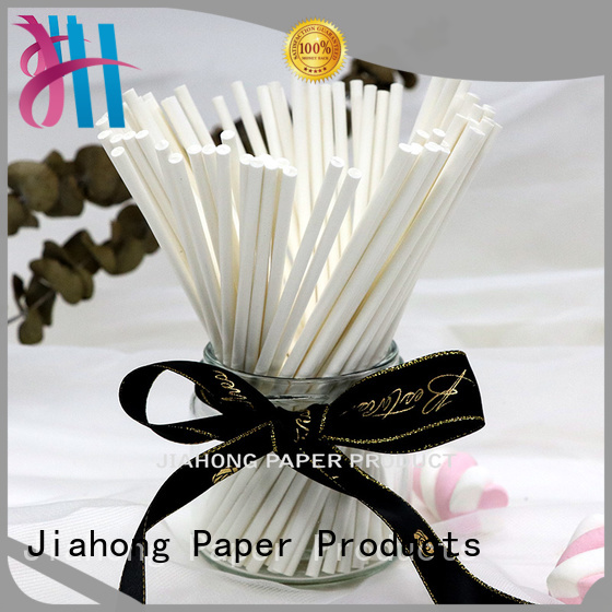 Jiahong eco friendly fsc certified paper sticks dropshipping for marshmallows