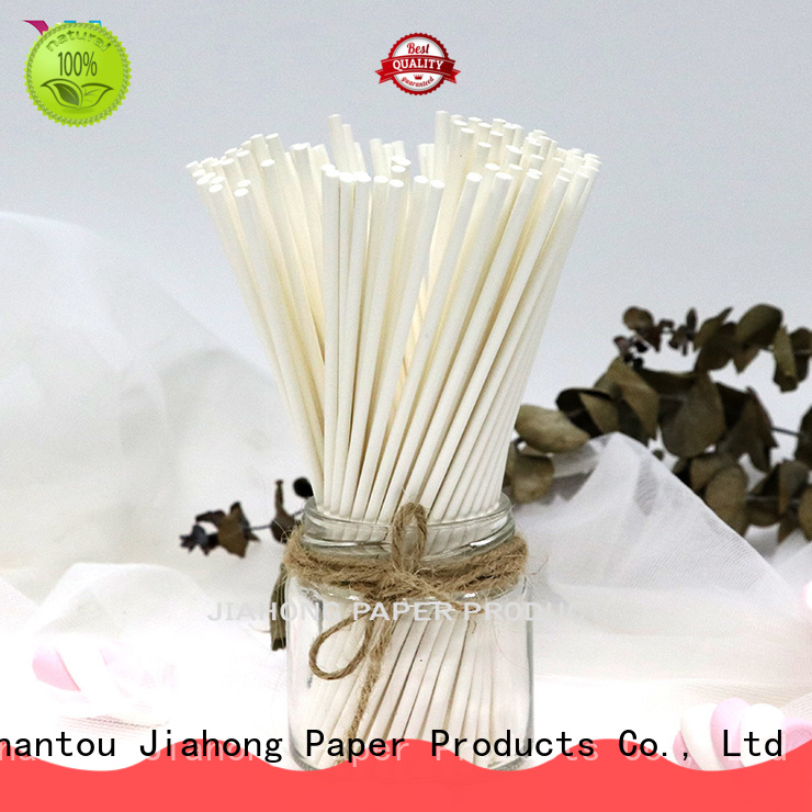 Jiahong logo chocolate lollipop sticks for wholesale for lollipop