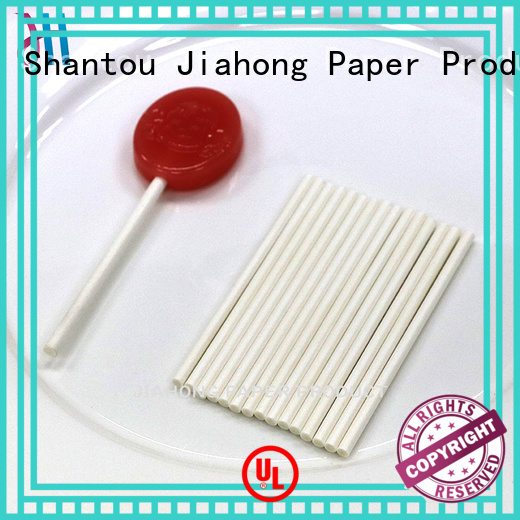 Jiahong clean coloured lollipop sticks factory price for lollipop