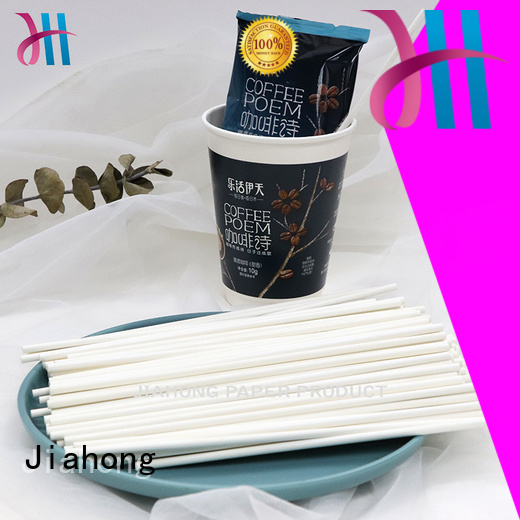 Jiahong advanced technology coffee stirring stick order now for packed coffee