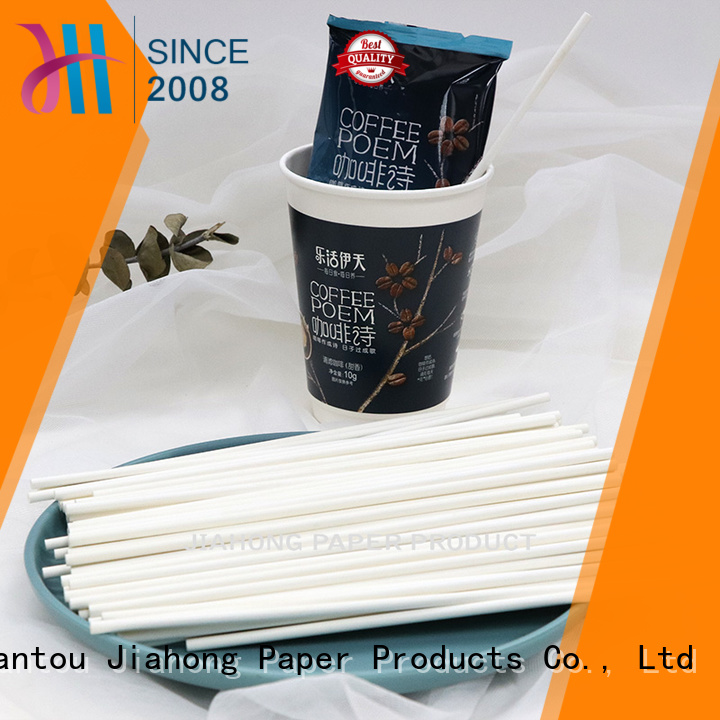 safe paper coffee stirring stick reusable bulk production for cafe