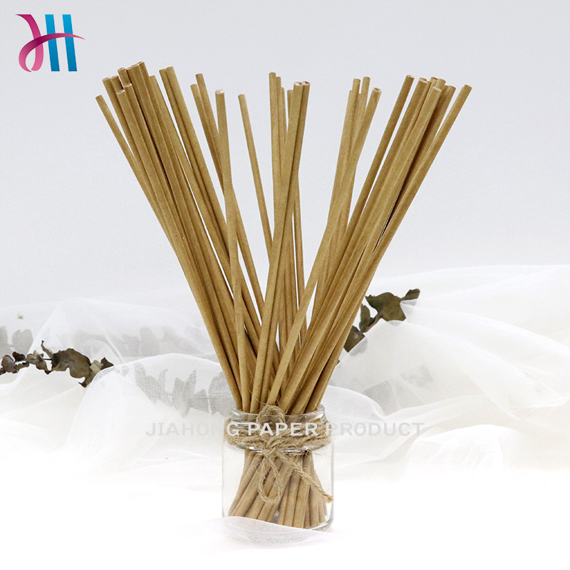 FSC® (C150106) certified paper sticks environmental natural color paper sticks  4.0*250mm