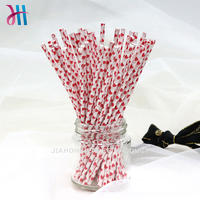 Customized colorful heart pattern baking paper stick 4.0*150mm