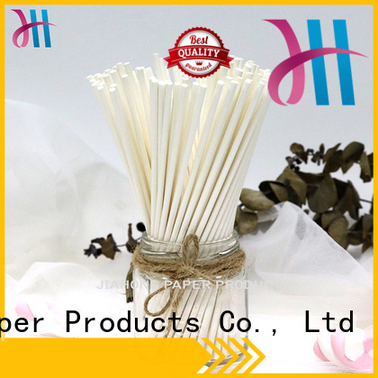 Jiahong logo large lollipop sticks in different colors for lollipop