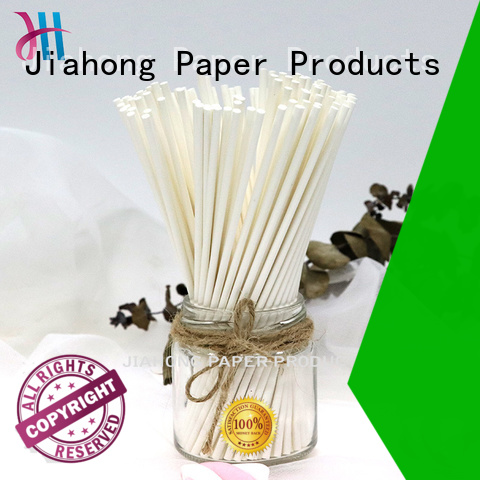 custom lollipop sticks Food grade paper sticks for candy 3.0*150mm