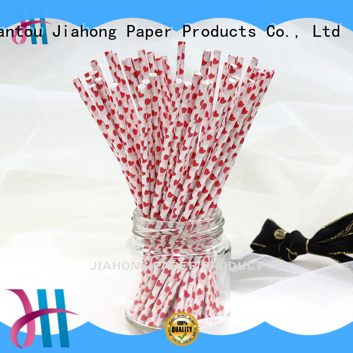 Jiahong paper cake sticks free design for lollipop