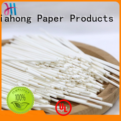 Jiahong quality cotton swab paper stick certification for medical cotton swabs