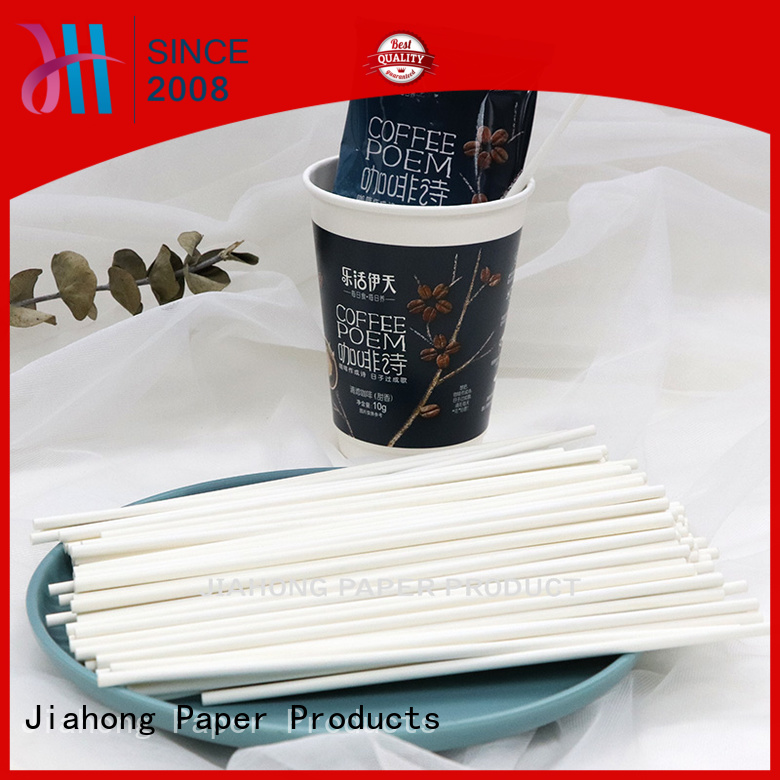 Jiahong safe paper coffee stirring stick order now for restaurant