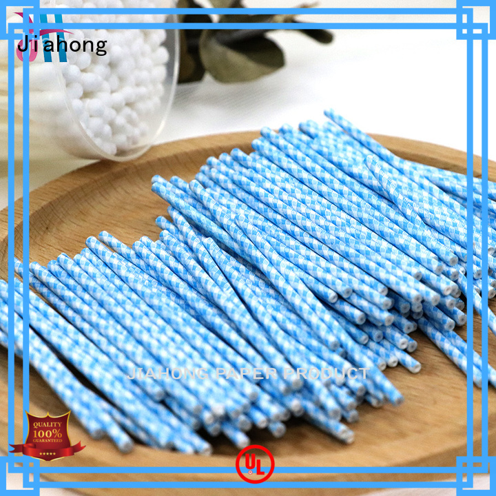 Jiahong cotton cotton swab paper stick manufacturer for medical