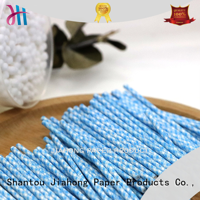 Jiahong smooth cotton swab paper stick supplier for medical cotton swabs