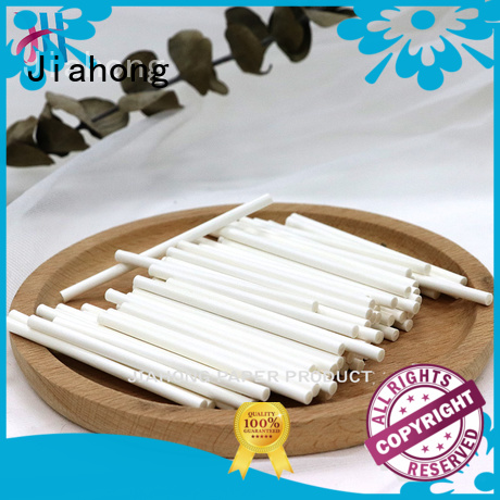 Jiahong 40250mm hand fan sticks factory price for cotton swabs
