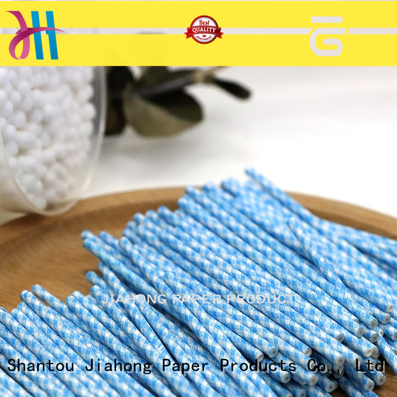Jiahong environmental cotton swab paper stick supplier for medical cotton swabs