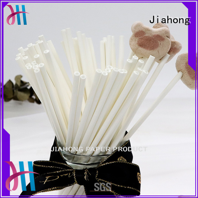 lolly black and white lollipop sticks factory price for lollipop Jiahong