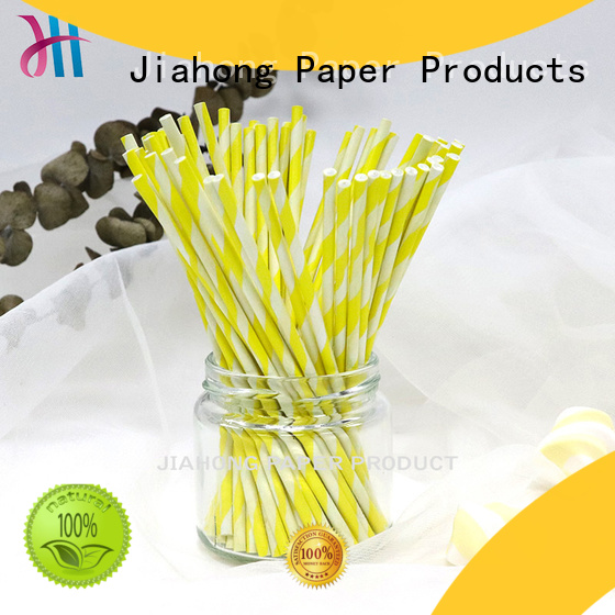 Jiahong widely used paper lolly sticks markting for lollipop