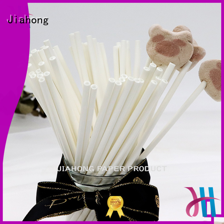Jiahong environmental colored lollipop sticks in different colors for lollipop