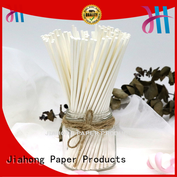 lollipop sticks bulk Food grade environmental candy paper sticks 3.0*85mm