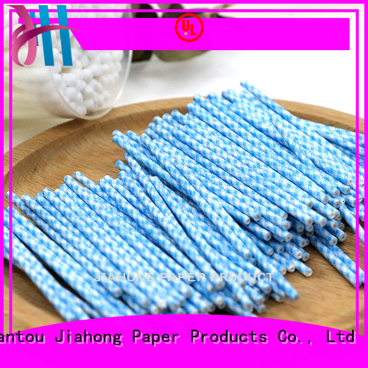 Biodegradable safe cotton swabs paper sticks Cotton Stick 2.4*70mm