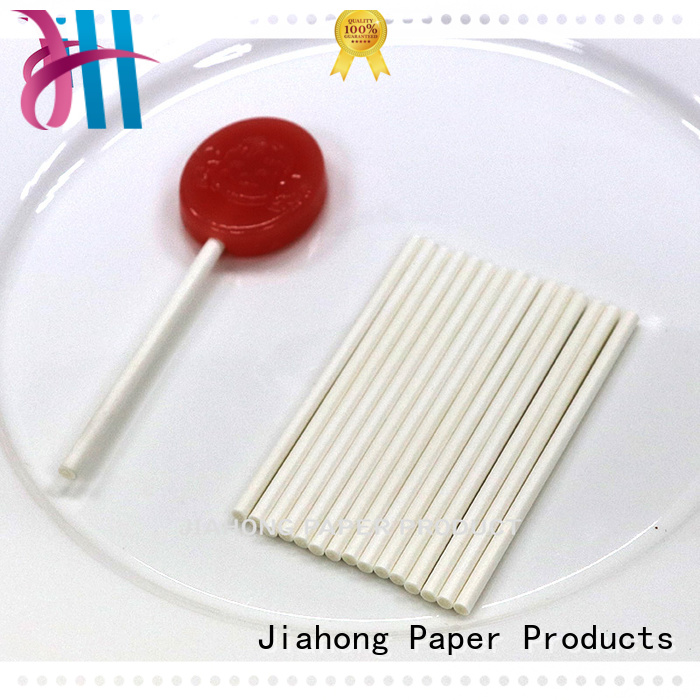 Jiahong striped personalized lollipop stickers in different colors for lollipop