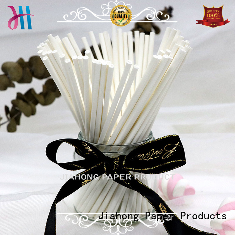 clean custom paper sticks factory price for marshmallows Jiahong