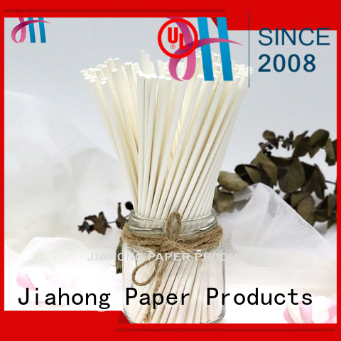 Jiahong certificated paper lolly sticks vendor for lollipop