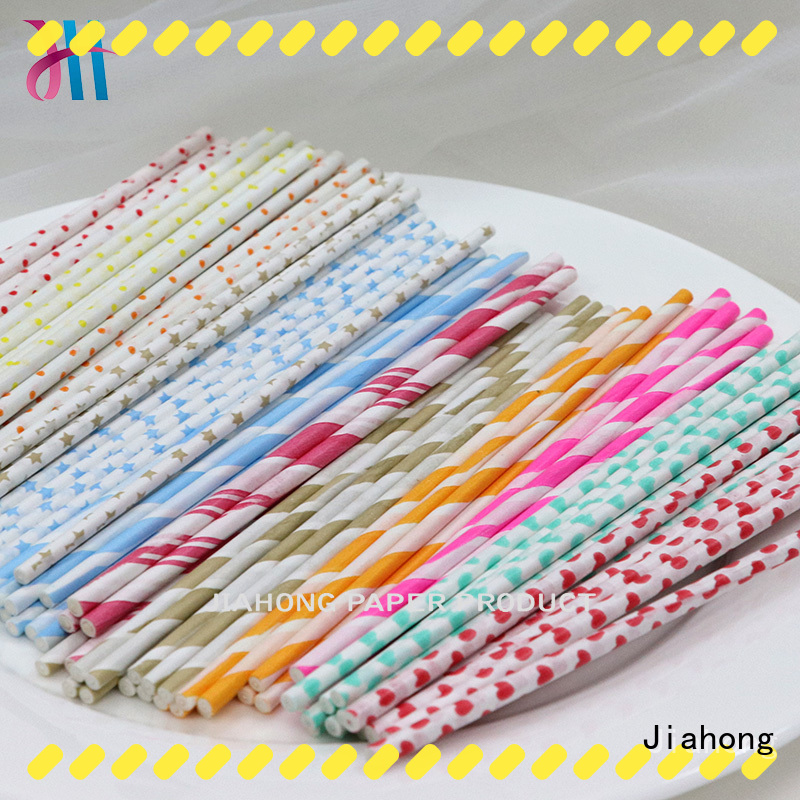 Jiahong popular lollipop paper stick types for lollipop