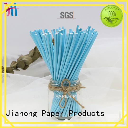 fashion design long lolly sticks in different colors for lollipop