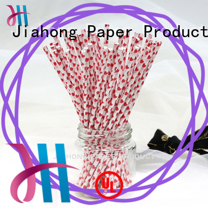 Jiahong high quality lollipop sticks for baking heart for bakery