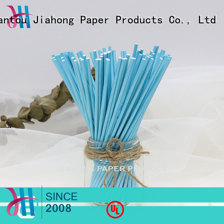 certificated white lollipop sticks bar for lollipop Jiahong