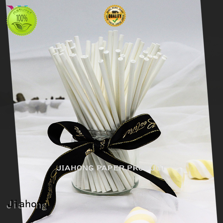 Jiahong fda paper lolly sticks factory price for lollipop
