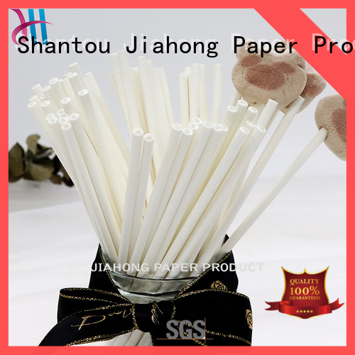 Jiahong widely used paper lolly sticks shop now for lollipop