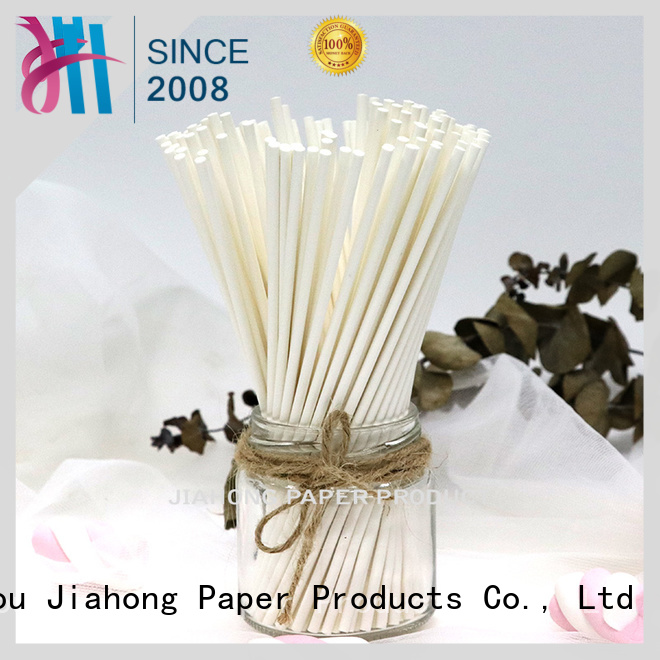 Jiahong fashion design extra long lollipop sticks types for lollipop
