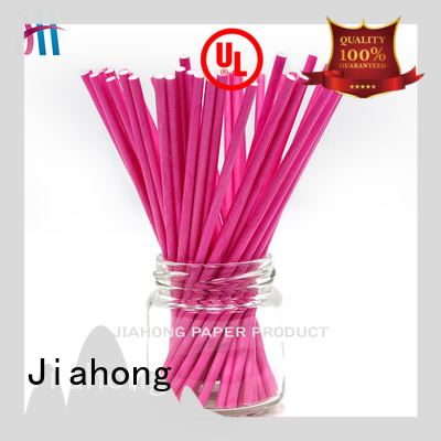 Jiahong professional bling lollipop sticks printed for lollipop