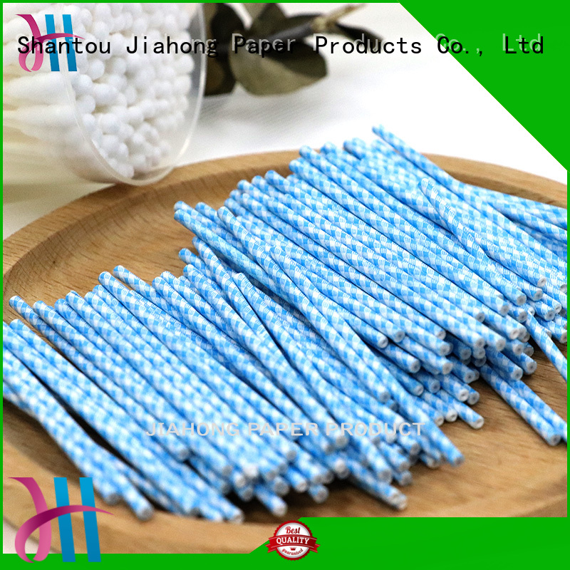 Jiahong durable cotton swab paper stick marketing for medical cotton swabs