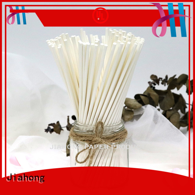 Jiahong lolly coloured lollipop sticks factory price for lollipop