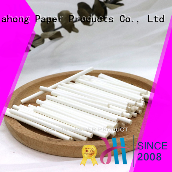 Jiahong fine quality fsc certified paper sticks export for marshmallows
