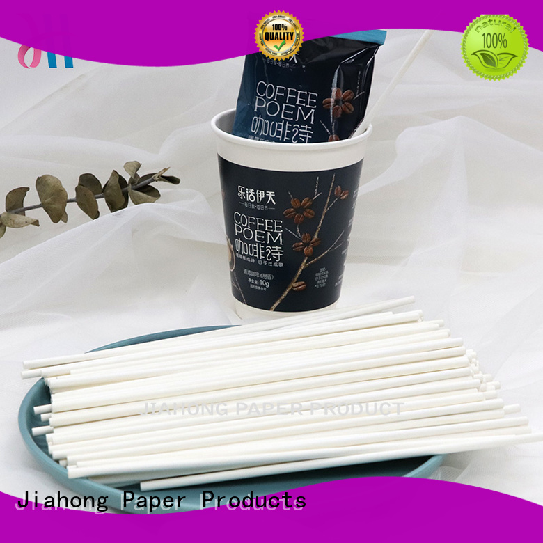 Jiahong environmental friendly coffee stir sticks reusable for restaurant