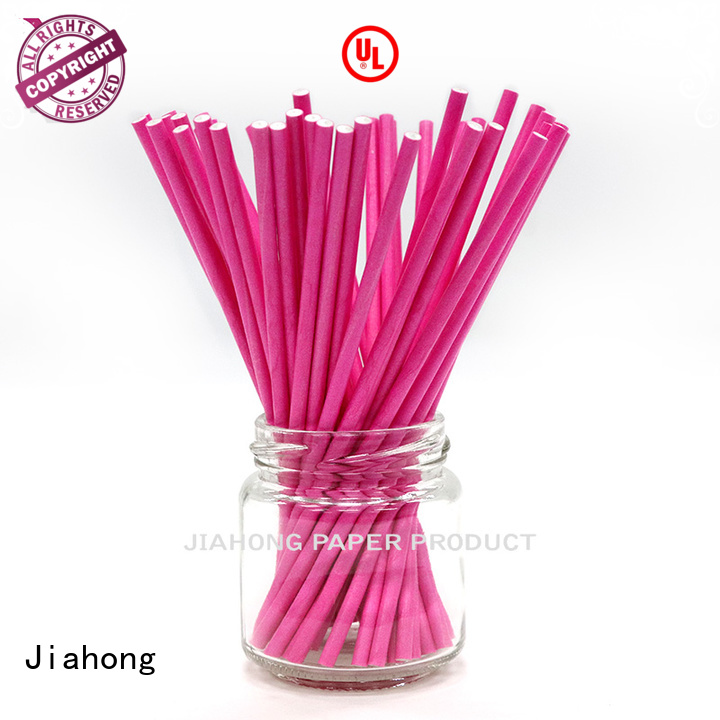 Jiahong new-arrival colored lollipop sticks for wholesale for lollipop