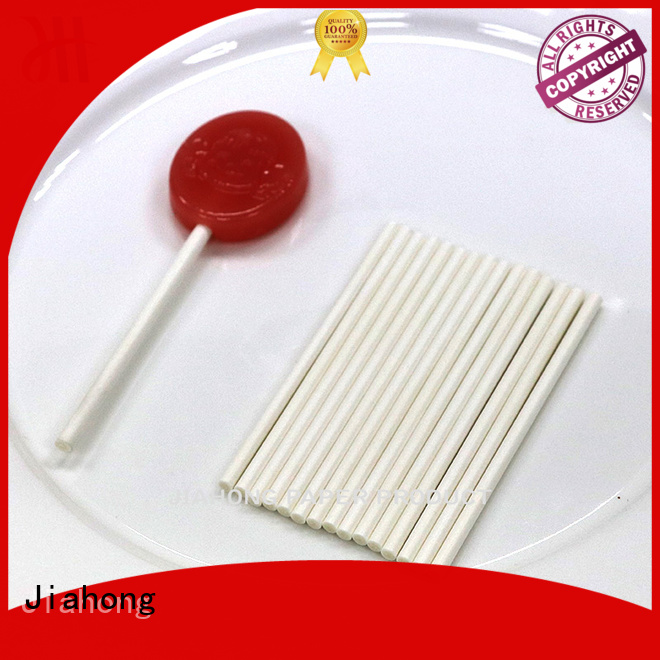 Jiahong widely used colored lollipop sticks for lollipop