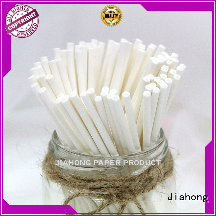 Jiahong smooth flag paper stick certification for flag stick