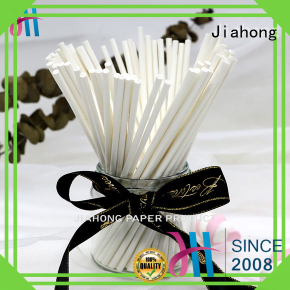 Jiahong safe handcraft paper sticks uses for flag flagpoles
