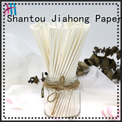 Jiahong fashion design colored lollipop sticks for lollipop