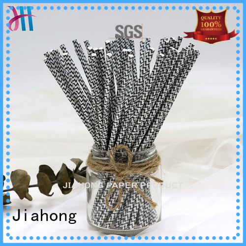Environmental wavy cake pop paper stick  cookie pop sticks 3.8*150mm