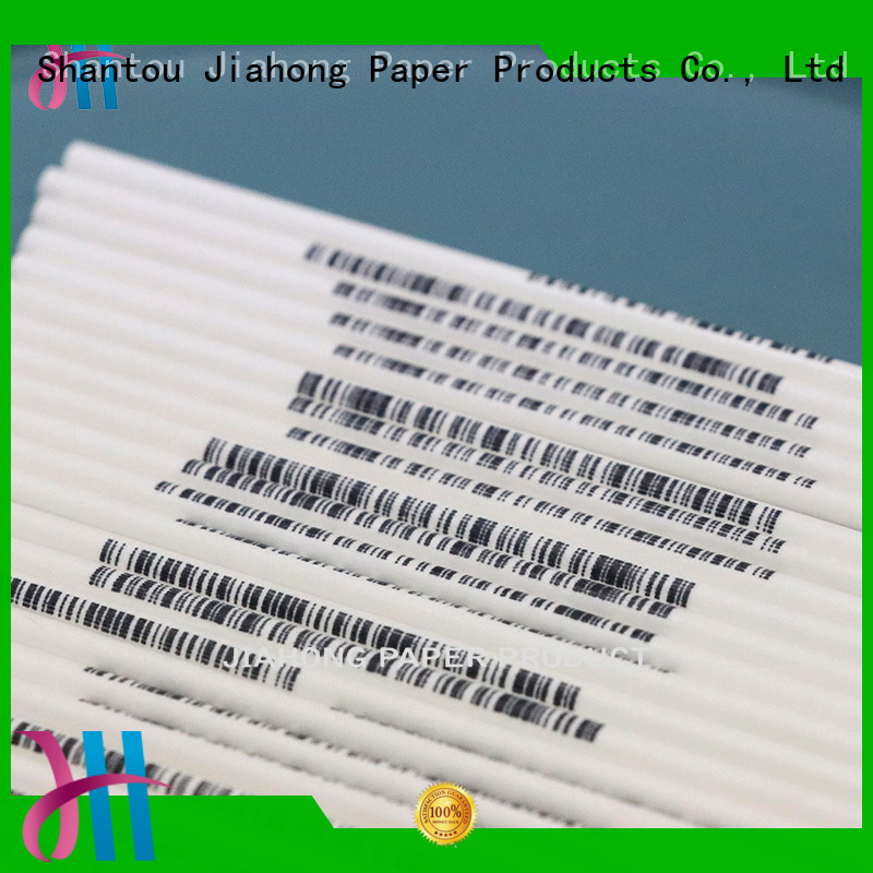 Jiahong eco friendly lollipop paper stick for lollipop