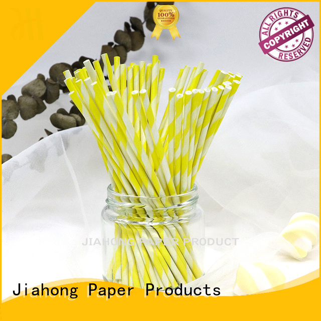 environmental coloured lollipop sticks grade for lollipop Jiahong