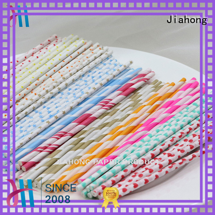 Jiahong code lolly pop sticks in different colors for lollipop