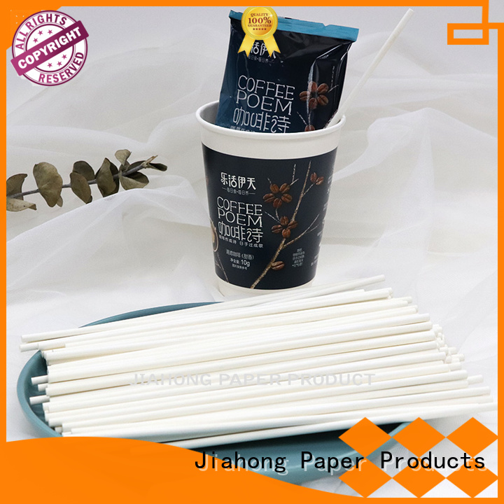 Jiahong reusable bulk coffee stirrers from manufacturer for packed coffee