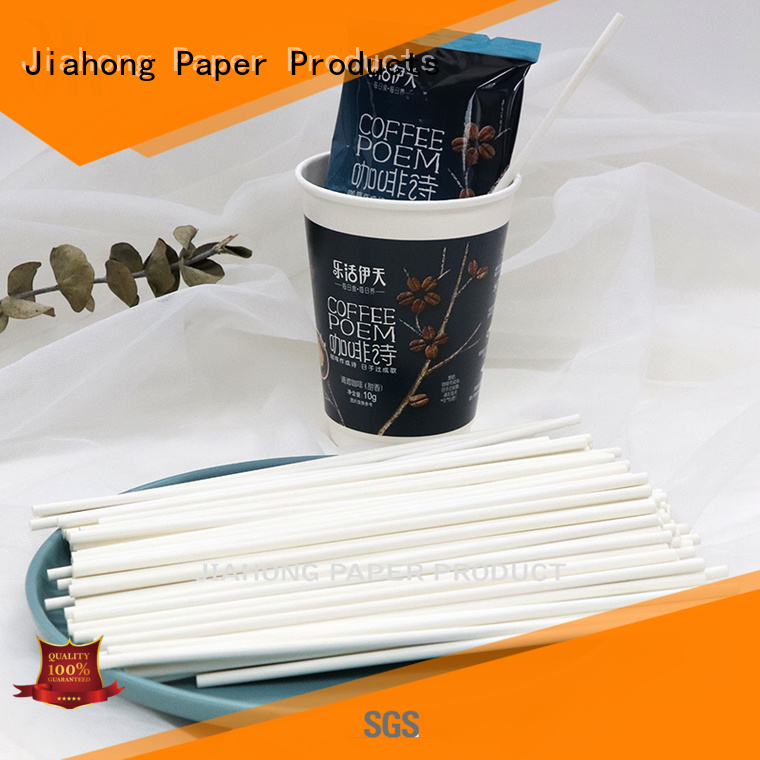 Jiahong reusable paper coffee stirring stick vendor for restaurant