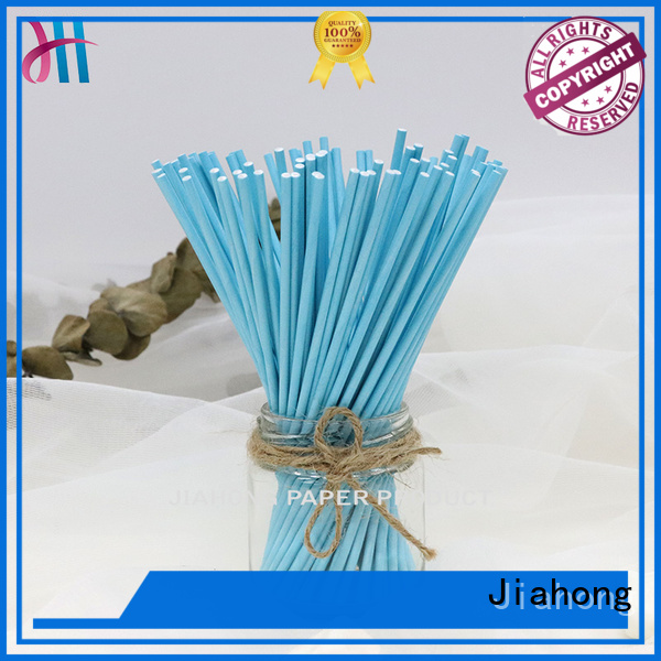 Jiahong safe lollipop paper stick markting for lollipop