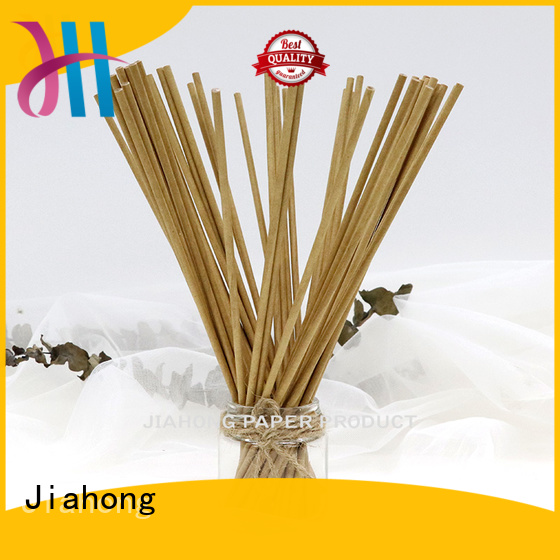 Jiahong handiwork hand fan sticks export for lollipops